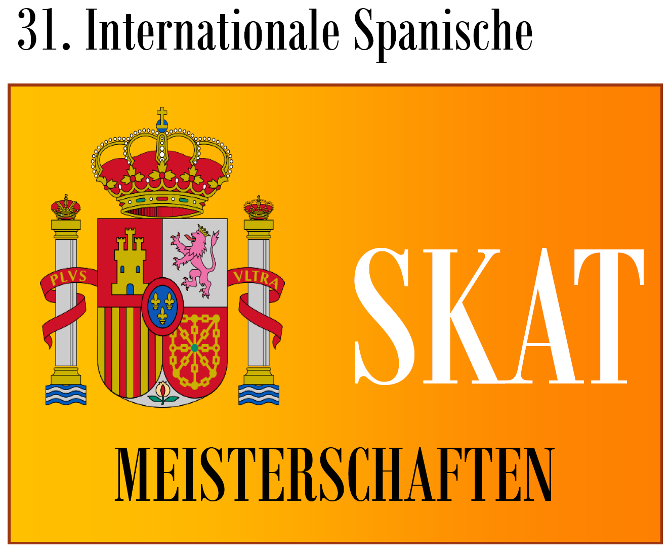 Logo internationale Spanische Skatmeisterschaften 2023